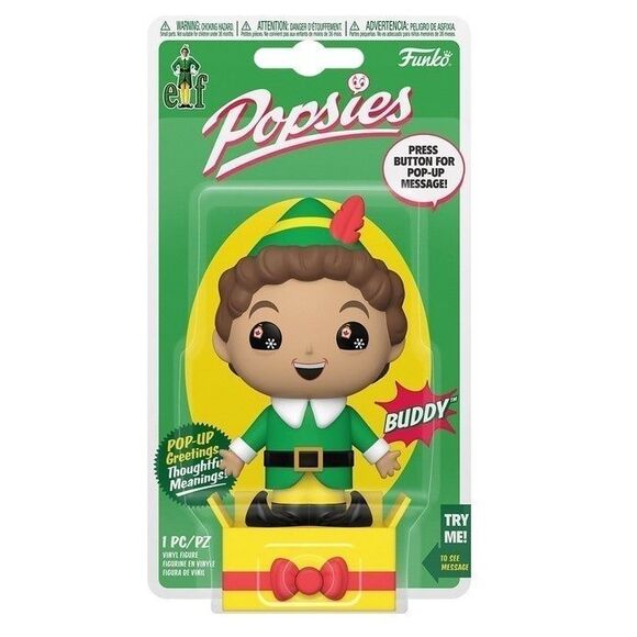 Funko Pop Popsies- Buddy the Elf - Need a Hug? Gift - Christmas- NEW! - Picture 2 of 4